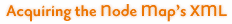 Acquiring the Node Map's XML