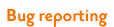 Bug reporting