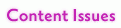 Content Issues