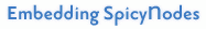 Embedding SpicyNodes
