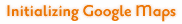 Initializing Google Maps