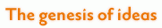 The genesis of ideas